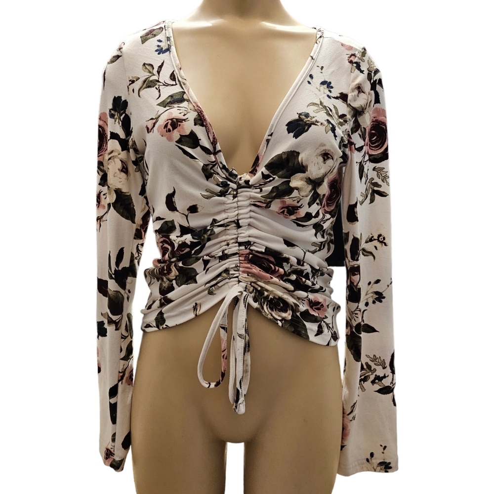 Orange Kiss Floral Top